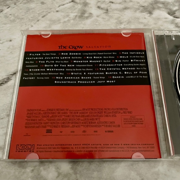 The Crow: Salvation- Original Motion Picture Soundtrack CD - Picture 2 of 7